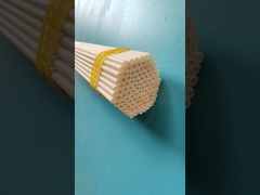 3.2x2*300mm micro ceramic tube 99% Al2O3 pipe both open heating element