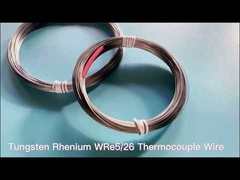 Dia0.5mm high temperature tungsten rhenium WRe5/26 thermocouple wire