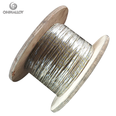 نوع J Fe CuNi45 سلك الحرارة قطره 0.193mm متوافق مع استشعار درجات الحرارة العالية